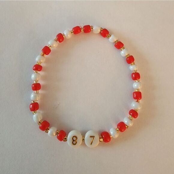 Travis Kelce Custom Bracelet - Picture 1 of 2